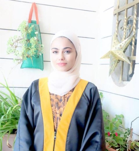 صبا موسى العودات.. مبارك الماجستير