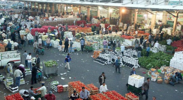 350 طنا من الخضار واردات سوق