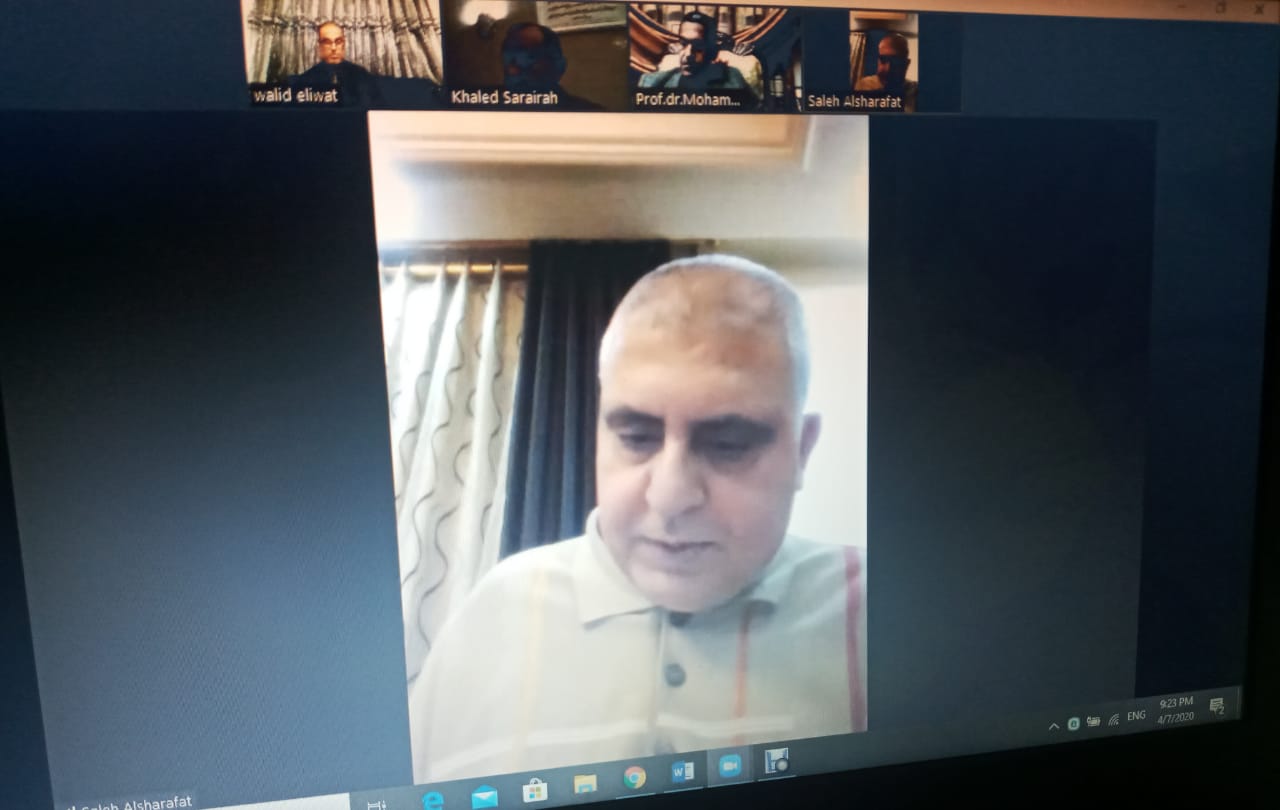 مناقشة رسالة ماجستير ثانية في جامعة