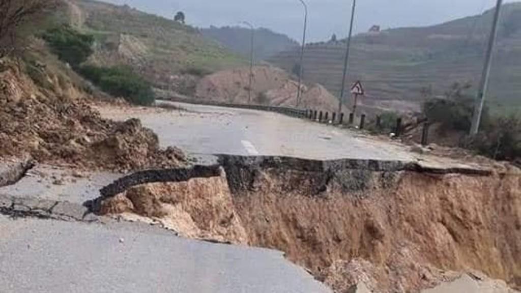 أشغال جرش: الانهيار الذي وقع اليوم