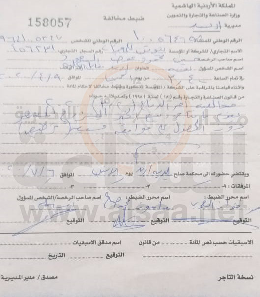 مخالفة.. وتعليق