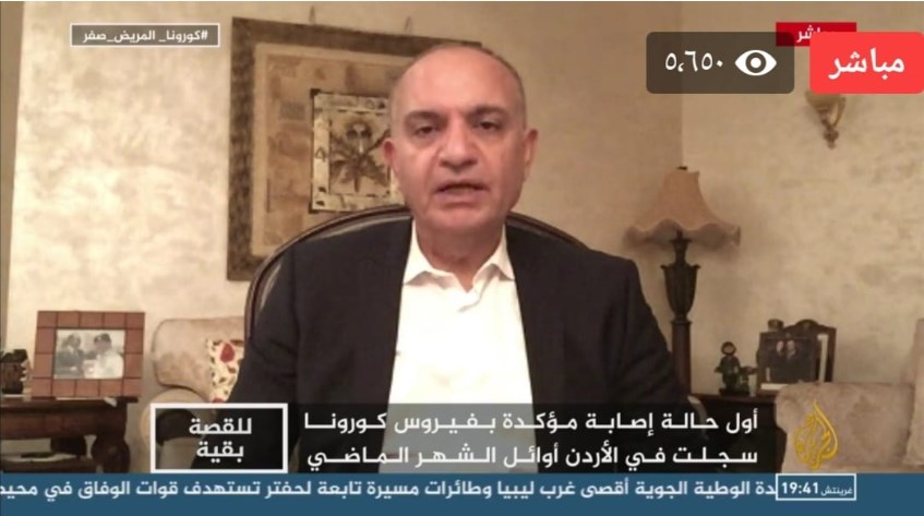 العضايلة للجزيرة: الملك يدير ويوجّه خلية