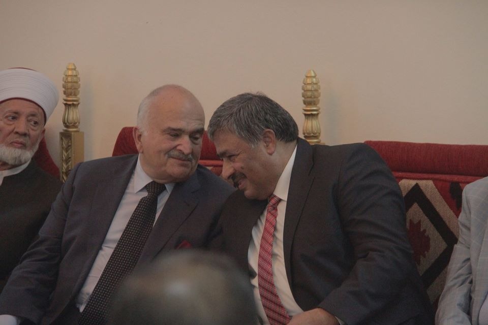 الأمير الحسن بن طلال يعزي عشائر