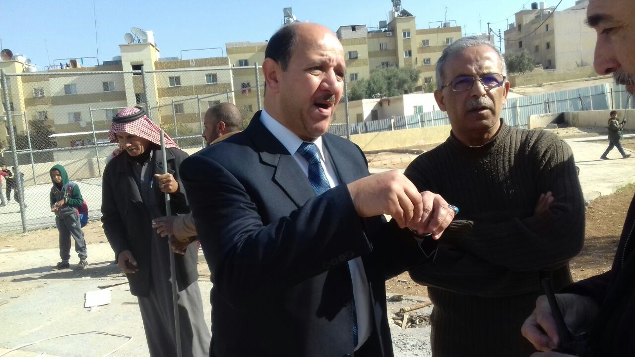 ارتيمة يتابع توسعة شارعي جعفر بن