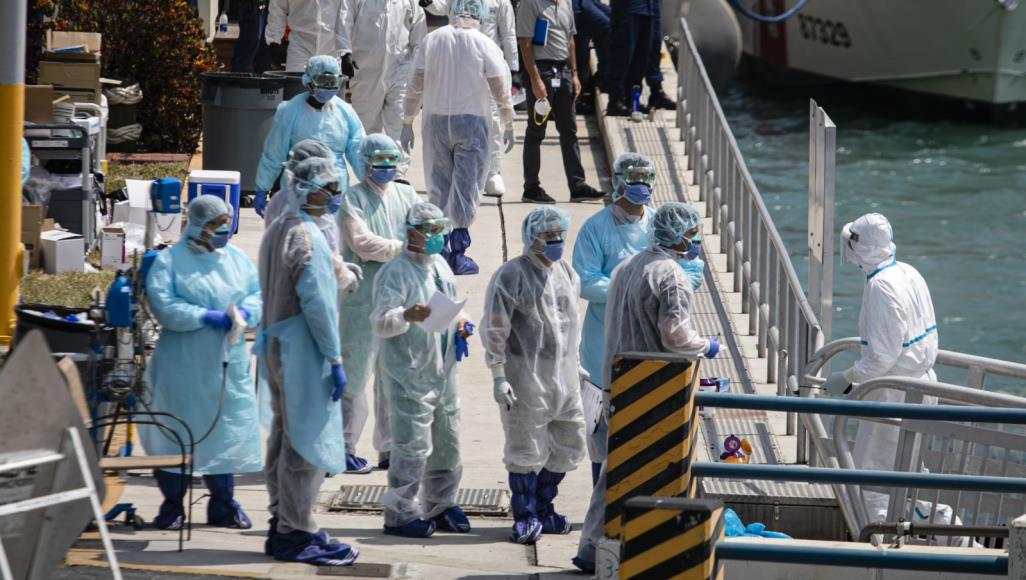 وفاة 3856 شخصا في اميركا بالكورونا