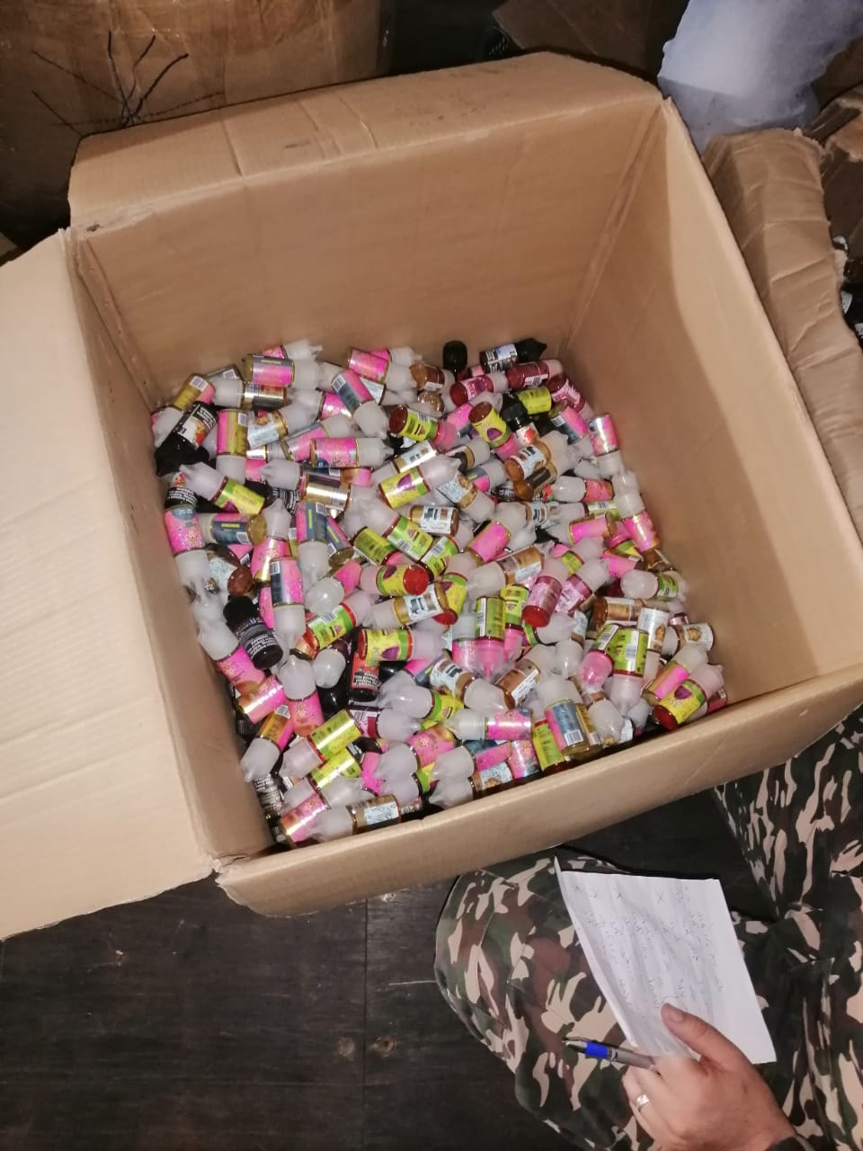 الجمارك الاردنية تحبط تهريب «نكهات» سجائر