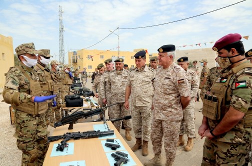 الحنيطي يزور كتيبة التدخل السريع81 (صور)