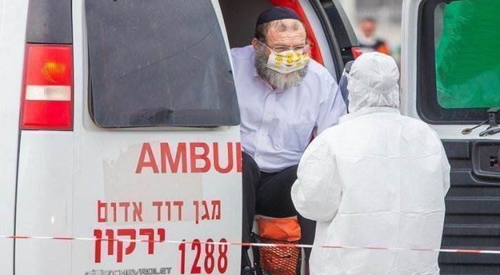 ارتفاع الوفيات والاصابات لدى الاحتلال بفيروس