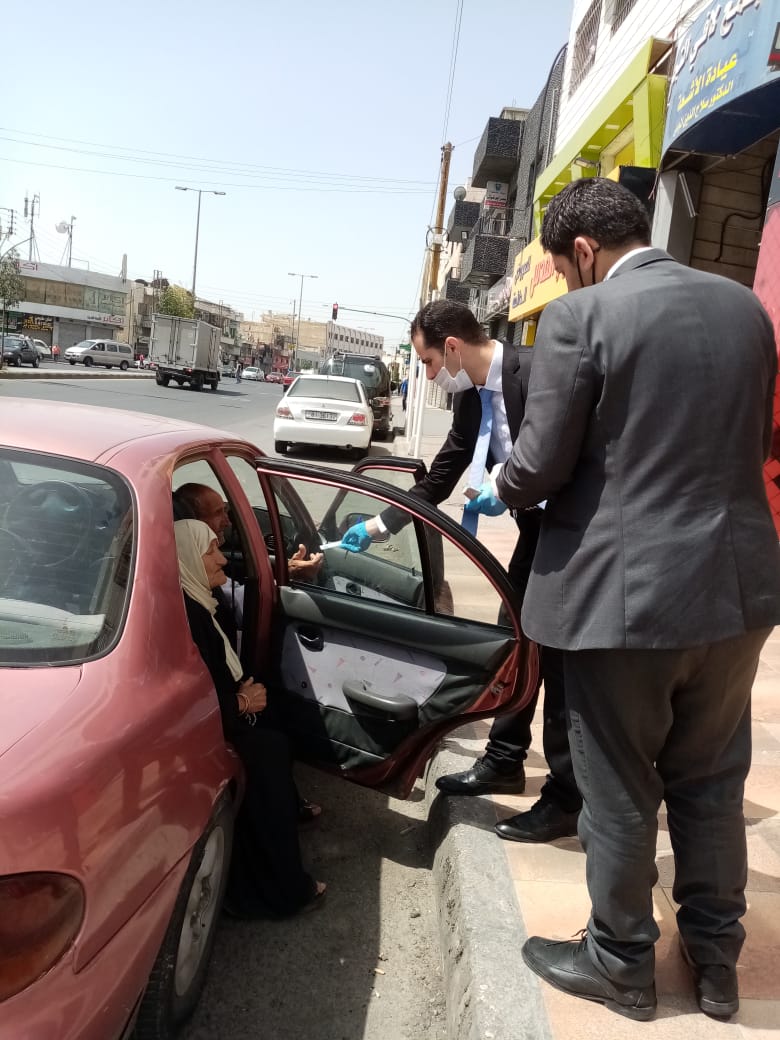 حدث أمام بنك الإسكان في ماركا