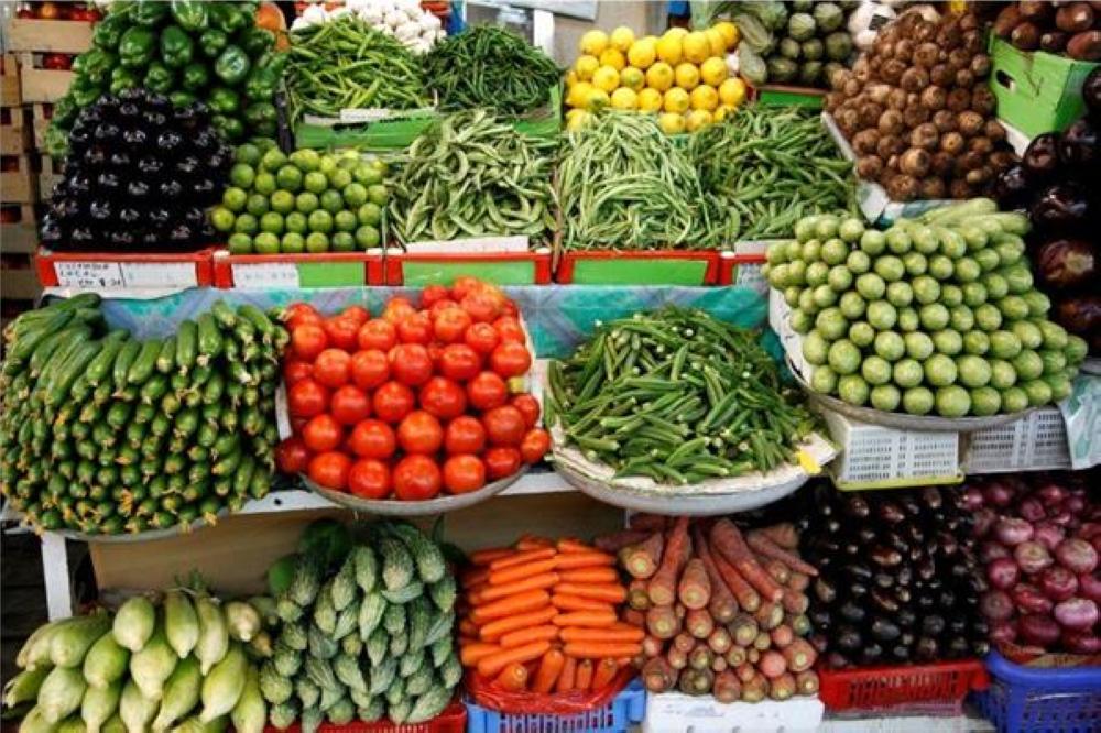 1250 طنا من الخضار والفواكه ترد