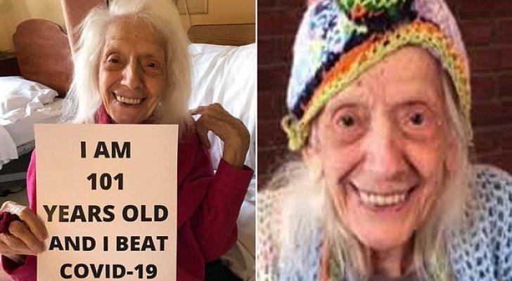 بعمر 101 عام.. نجت من الإنفلونزا