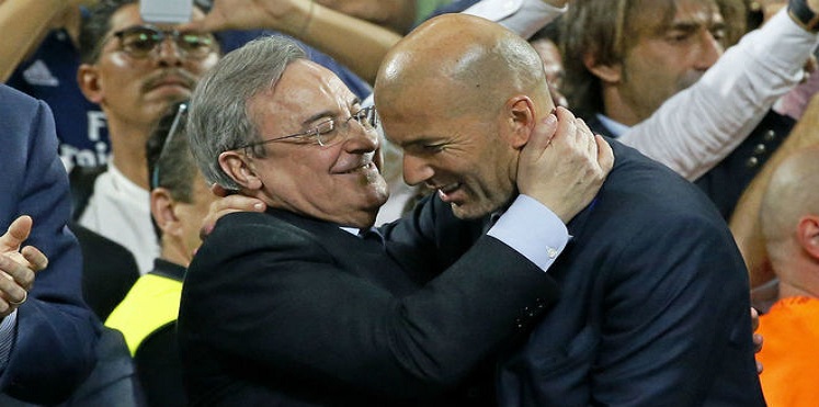 ريال مدريد يحسم مصير زيدان