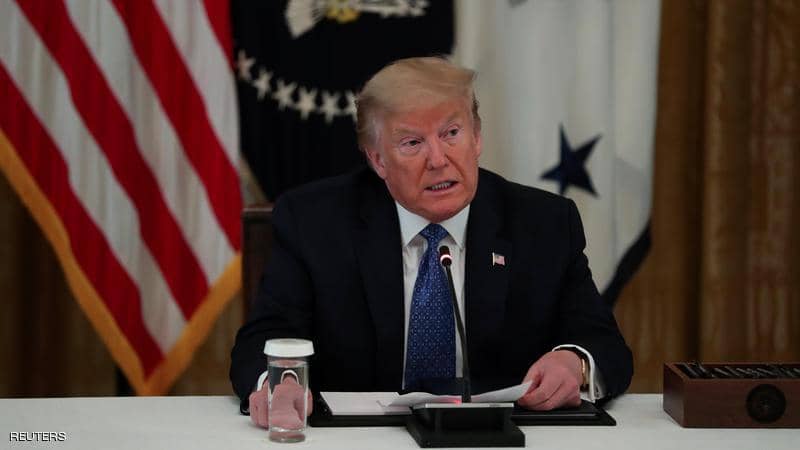 ترامب: عدد إصابات كورونا بالولايات المتحدة