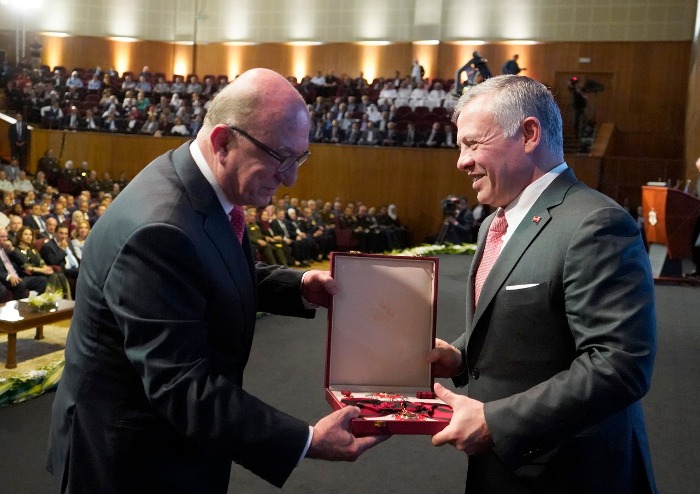 رسالة من رجل الأعمال الأردني ابراهيم