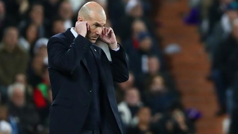 زيدان ينتهك الحجر الصحي في إسبانيا