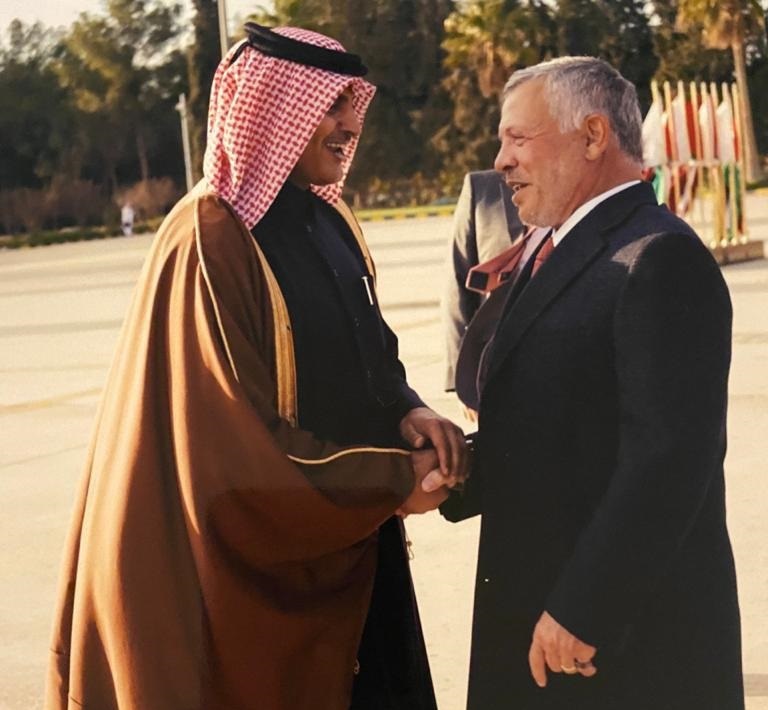 السفير القطري يحتفل بذكرى استقلال المملكة