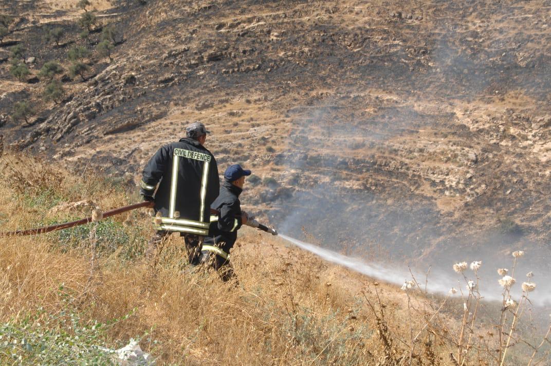 الدفاع المدني يتعامل مع 1635 1637