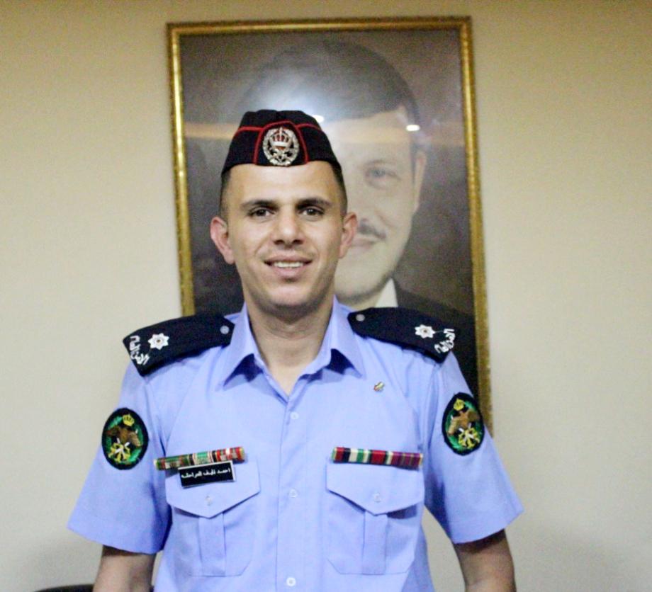 الملازم ثاني احمد نايف الحراحشة.. مبروك