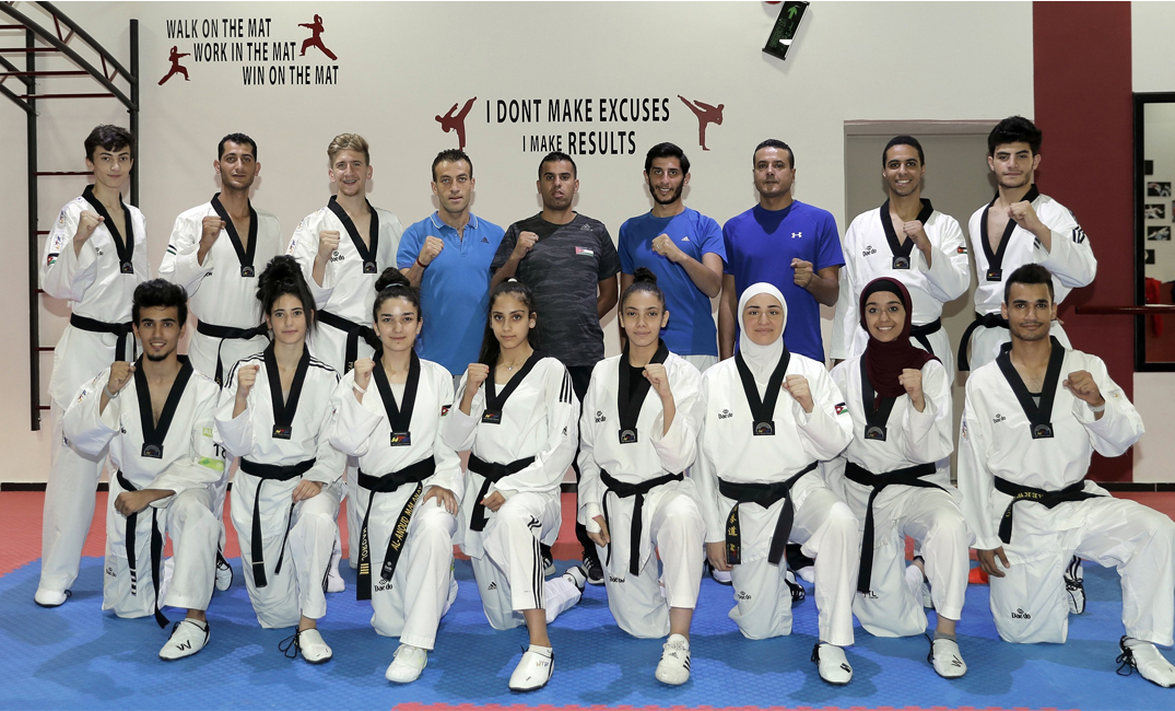 منتخب التايكواندو ينهي الحجر المنزلي ويجري