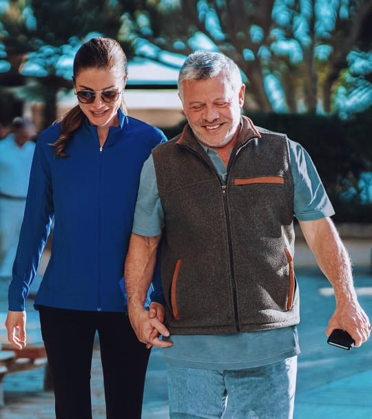 كيف احتفلت الملكة رانيا بعيد زواجها