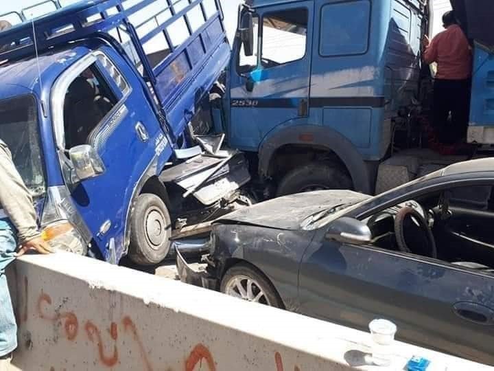 الاشغال: سرعة زائدة وتجاوز خاطئ وتتابع