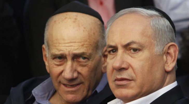 أولمرت: نتنياهو سيشعل الشرق الأوسط بخطة