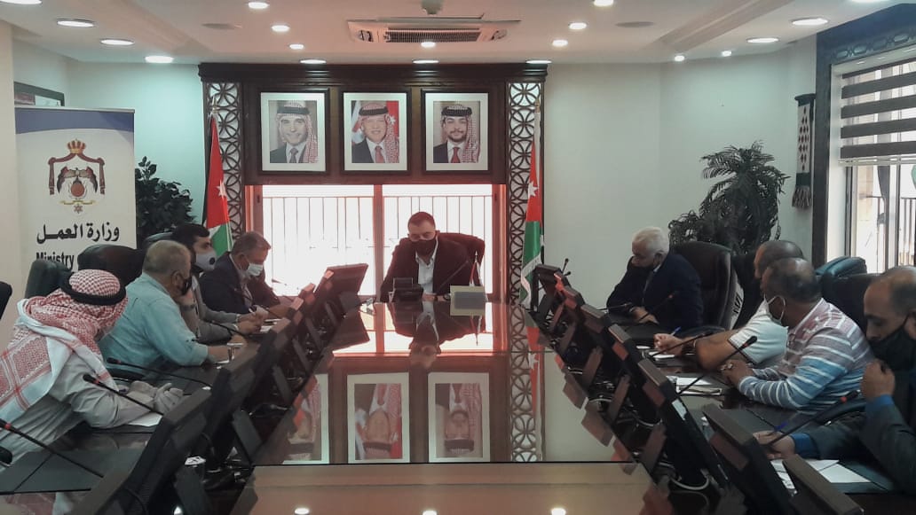 البطاينة يلتقي نقيب المهندسين الزراعيين وأعضاء