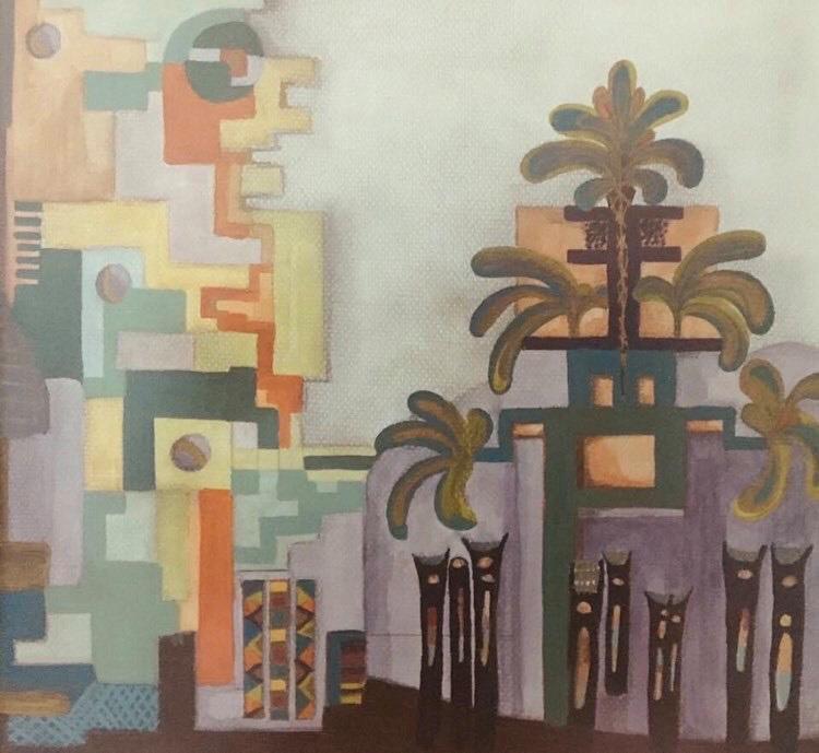 جامعة البترا تشارك في معرض فني