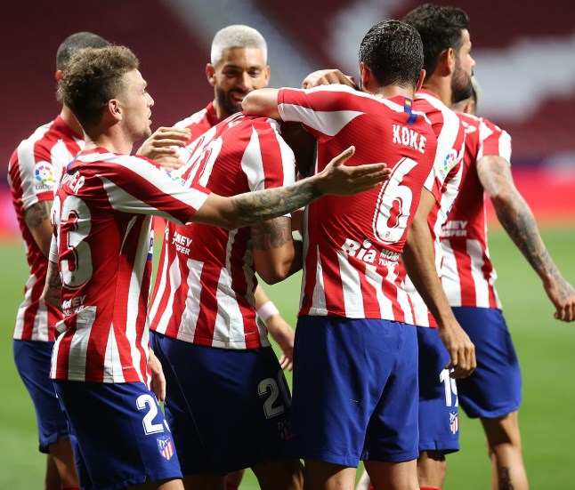 أتلتيكو مدريد يقتنص المركز الثالث بالفوز