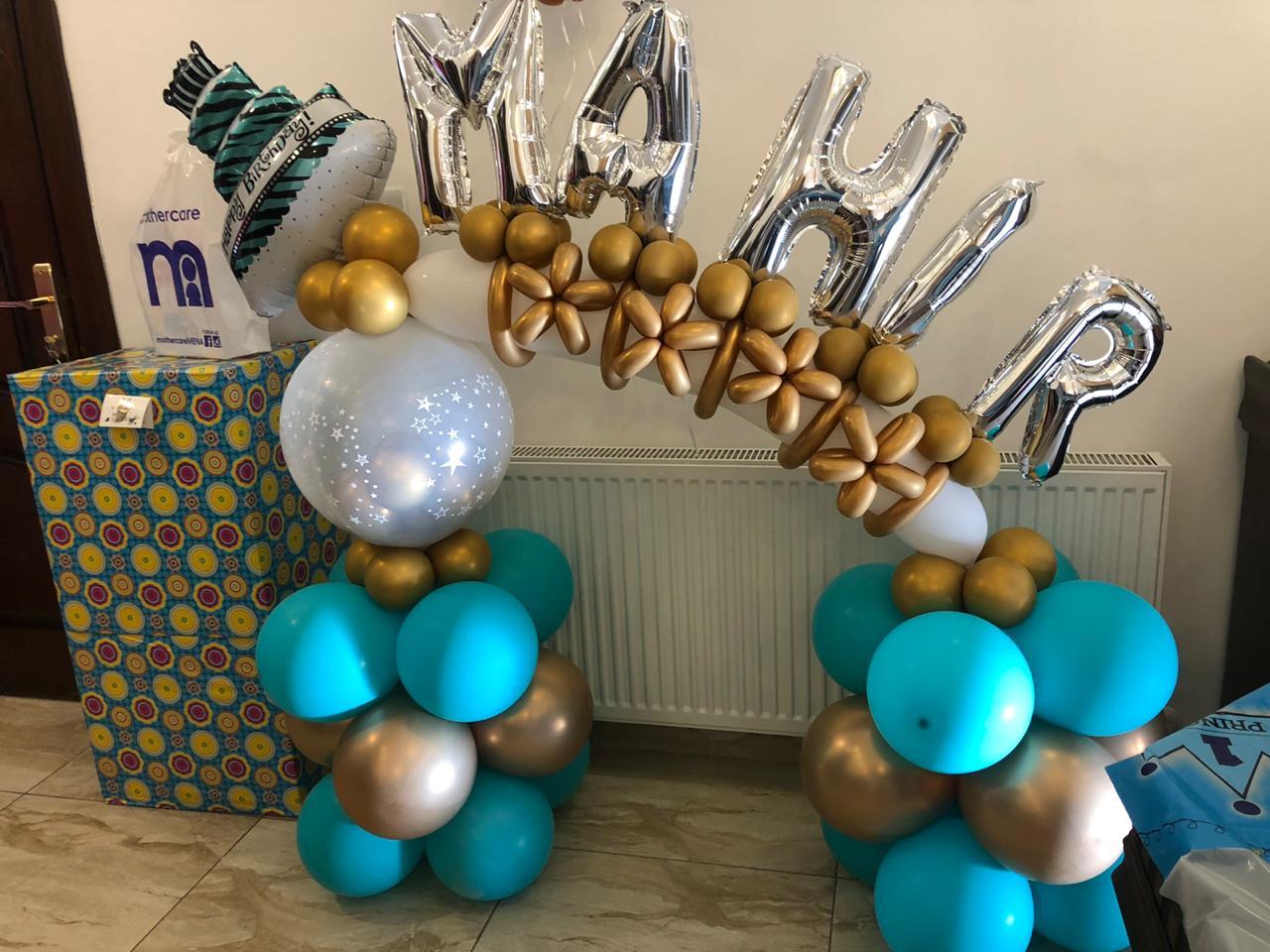 ماهر نجل المحامي معاوية العموش يطفىء