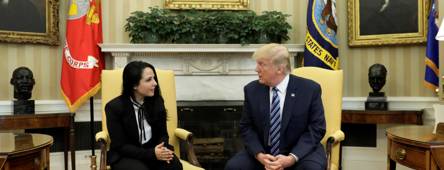 في ضيافة ترامب.. الرئيس الأميركي يستقبل