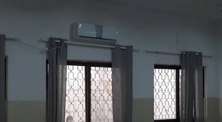 عدم توفر مكيفات في عدد من