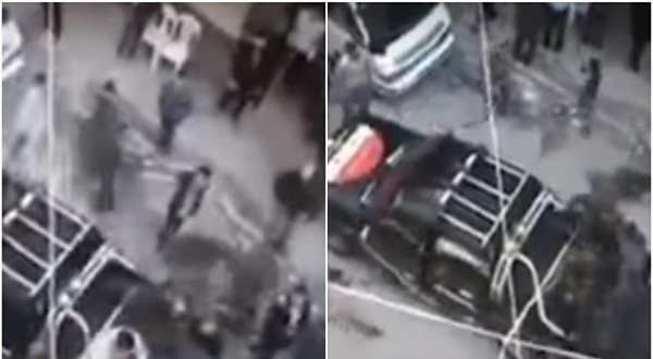 شاهد: لحظة الفتك بعناصر الأسد في