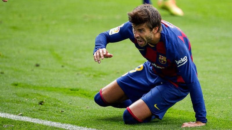 من بيكيه إلى زميله.. رسالة غاضبة