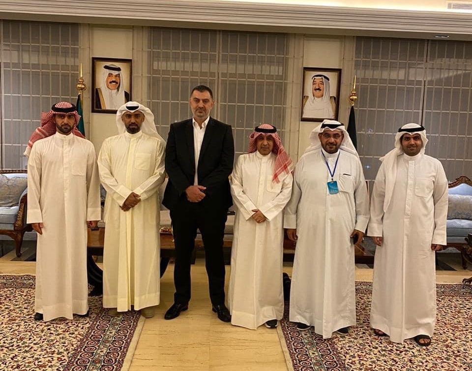 السفير الكويتي يولم للوزير نضال البطاينة