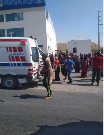 مجددا.. اسعاف 30 عاملة تعرضن للاختناق