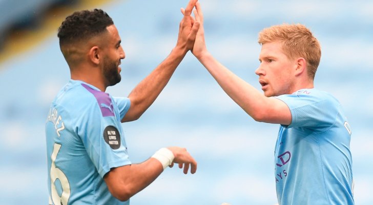 بهدف جديد للجزائري محرز.. مانشستر سيتي