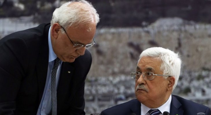 عريقات: عباس يواصل حراكه السياسي لمنع