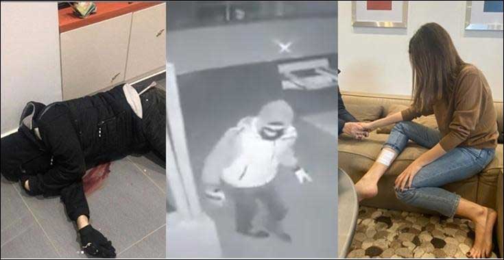 نانسي عجرم وزوجها يرويان حادث اقتحام