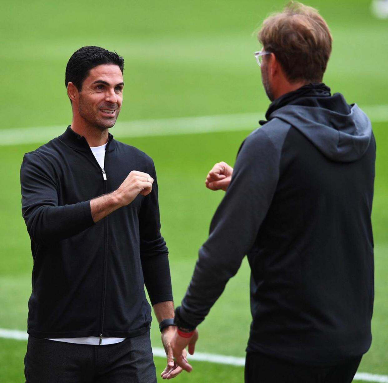 أرتيتا: تساوينا مع ليفربول في أمرين