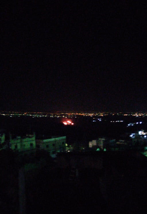 سقوط قذيفة في إربد مصدرها الجانب