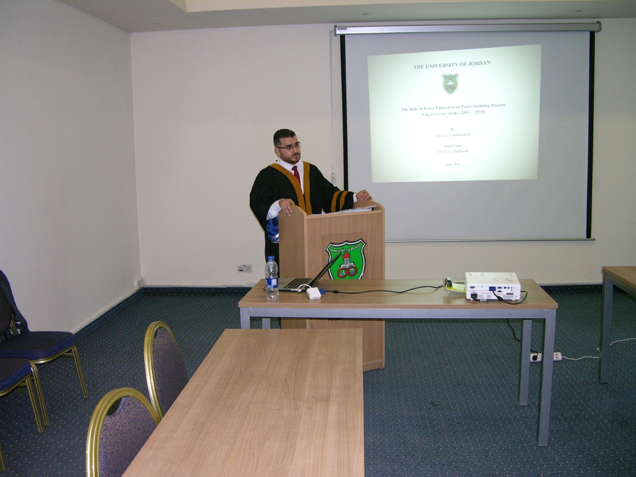 ميخائيل سهاونة،،، مبروك الماجستير