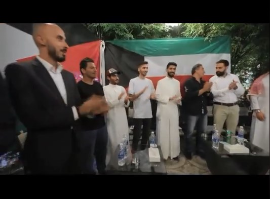 سهرة وأمسية شبابية أردنية كويتية (فيديو)