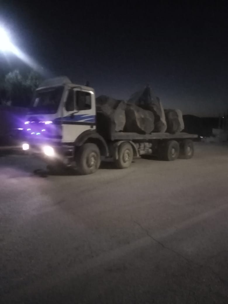 المياه: ضبط شاحنة بازلت مخالفة في