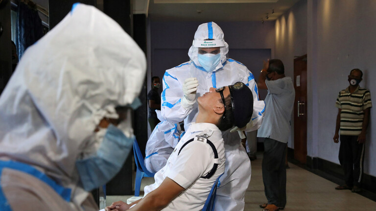 دراسة هندية: نسبة انتقال عدوى كورونا