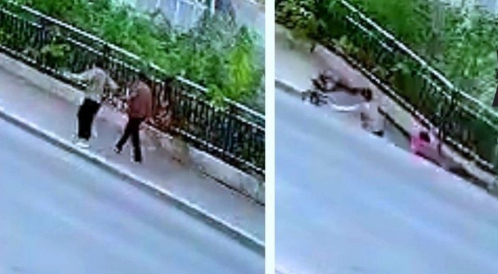 فيديو صادم.. لحظة انشقاق الأرض وابتلاعها