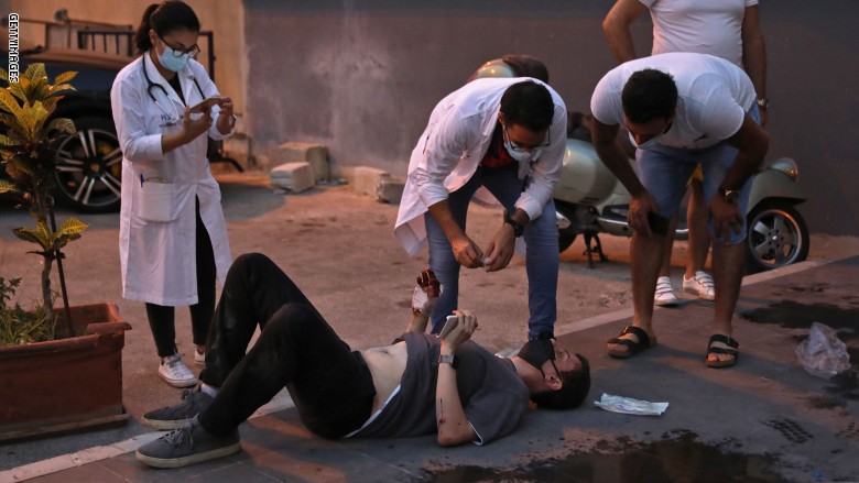 محافظ بيروت: خسائر الانفجار تصل إلى