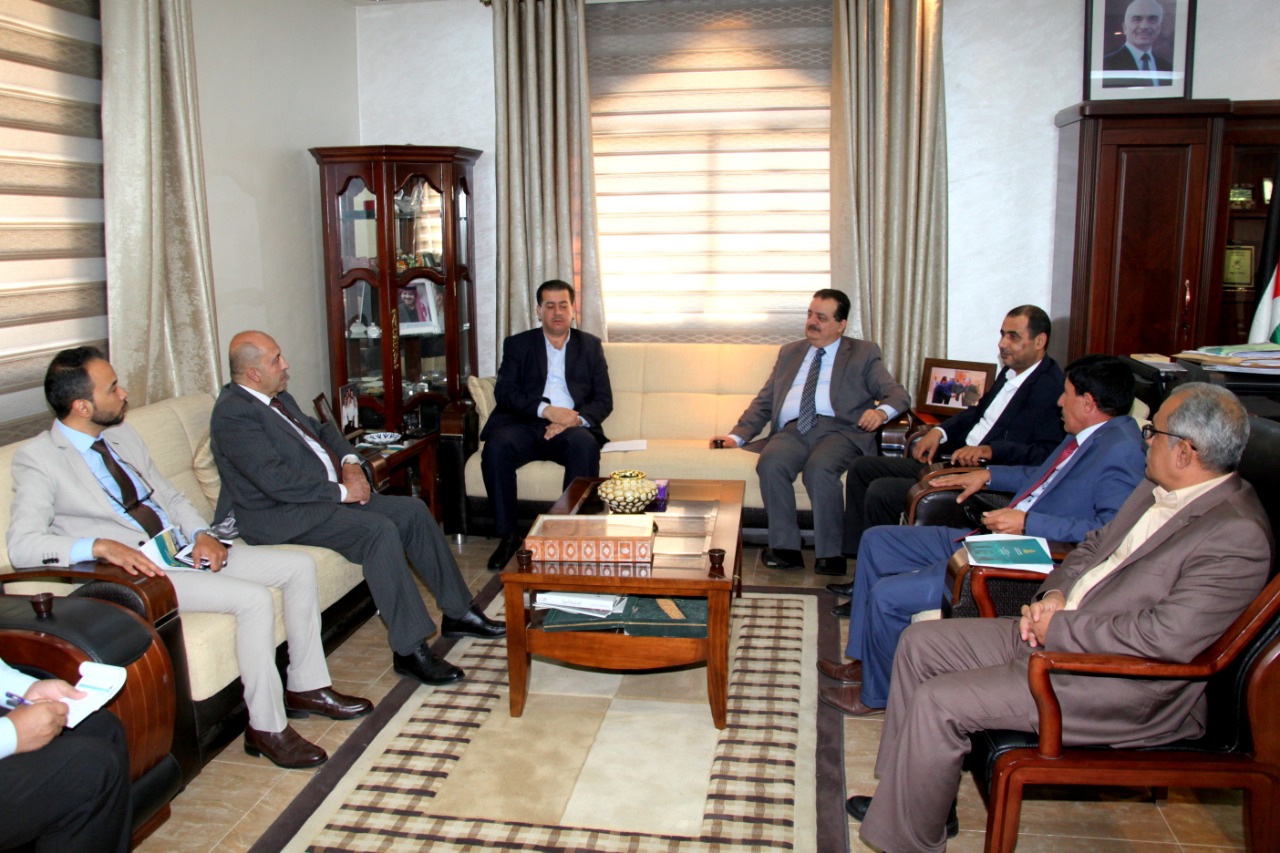 بحث التعاون بين جامعة آل البيت