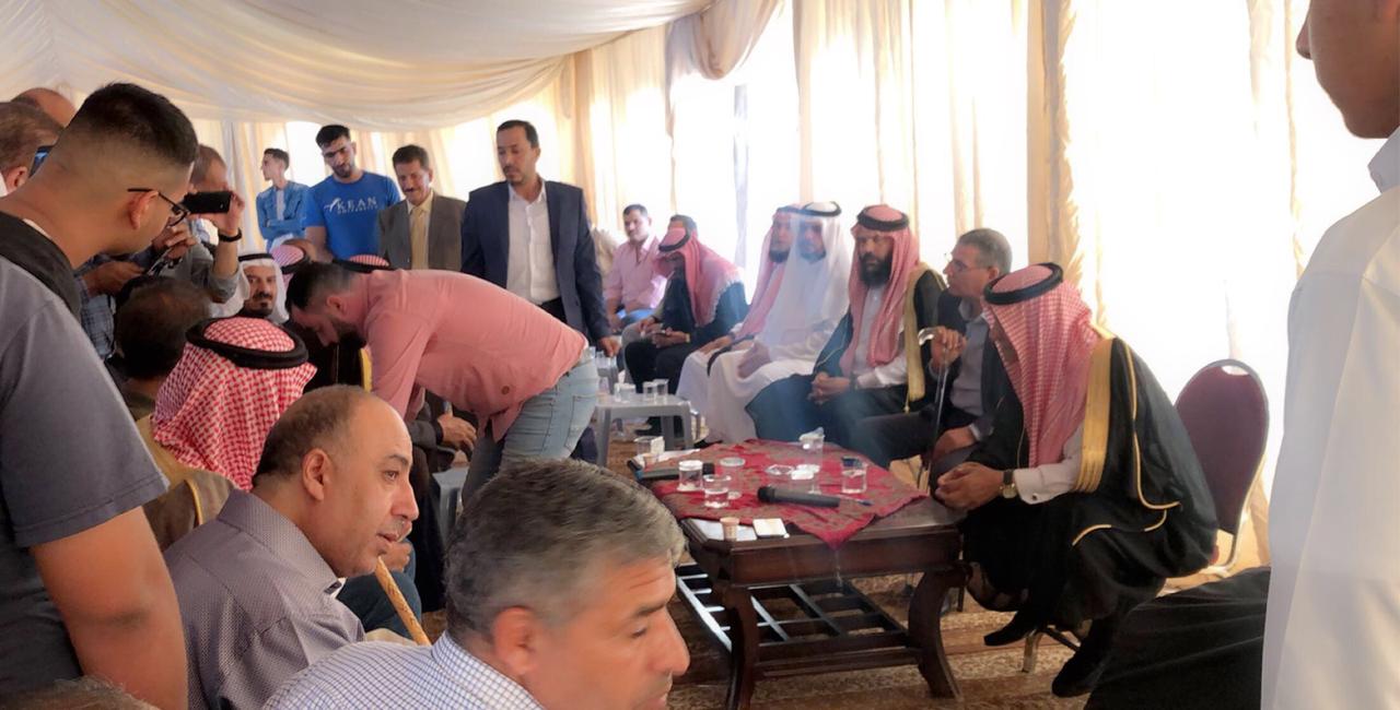 صلح عشائري بين عشيرتي الفحماوي و