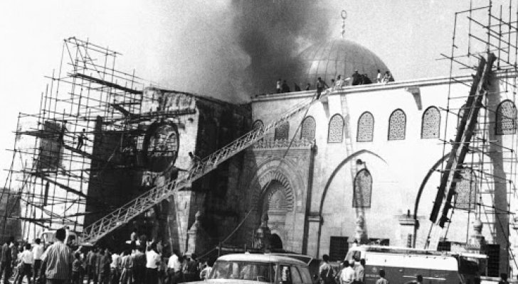 51 عاما على إحراق المسجد الأقصى
